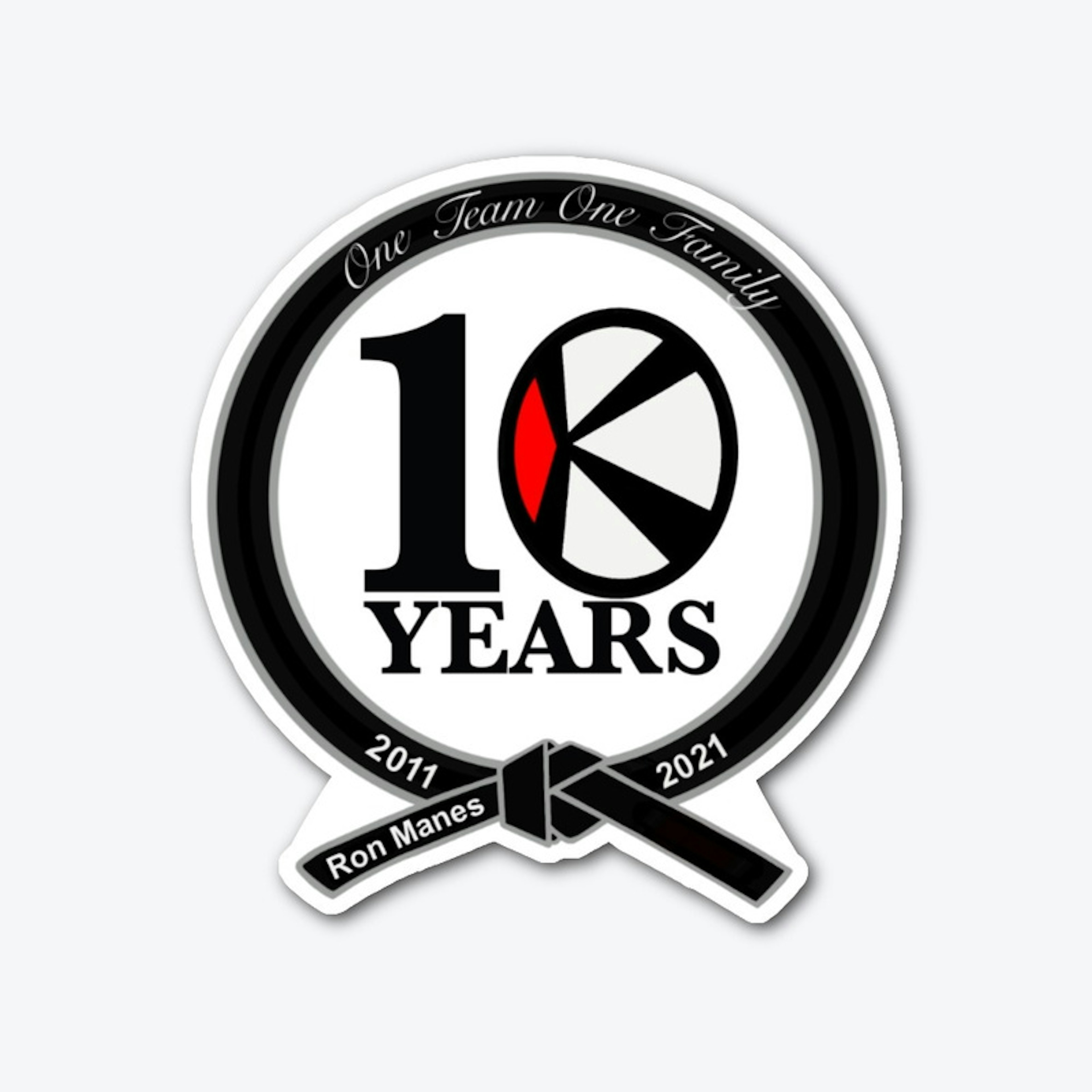 Anniversary Logo Decal